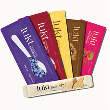 將圖片載入圖庫檢視器 LUKT 5種條裝果醬+蜂蜜條套組