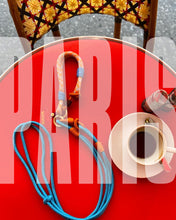 將圖片載入圖庫檢視器 MCRN 手機夾片+手腕掛繩藍點橘 組合