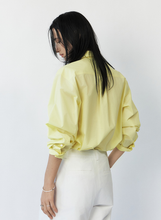 將圖片載入圖庫檢視器 CITYBREEZE 棉質寬版襯衫 (6色可選_黑色/白色/粉色/黃色/深藍色/淺藍色)