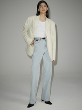 將圖片載入圖庫檢視器 EMKM Signature 淺藍牛仔寬褲