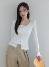 將圖片載入圖庫檢視器 CITYBREEZE 優雅網眼造型兩件式針織套裝 (3色可選_黑色/灰色/白色)