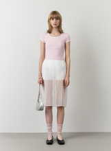 將圖片載入圖庫檢視器 CITYBREEZE 撞色修身短袖上衣 (7色可選_黑色/深藍色/白色/黃色/粉色/紅色/天空藍)