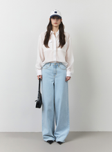 將圖片載入圖庫檢視器 CITYBREEZE 雙口袋天絲襯衫 (4色可選_黑色/白色/天空藍/檸檬黃)