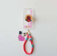 將圖片載入圖庫檢視器 MCRN 手機夾片+手腕掛繩薄荷櫻桃 組合