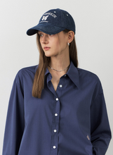 將圖片載入圖庫檢視器 CITYBREEZE 個性蝴蝶圖案棒球帽 (3色可選_黑色/深色丹寧/淺色丹寧)