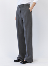 將圖片載入圖庫檢視器 CITYBREEZE 防皺西裝喇叭褲 (2色可選_黑色/炭灰色)