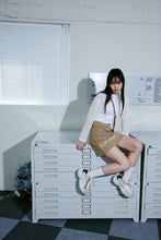 將圖片載入圖庫檢視器 TARGETTO Crochet Bolero 白色針織衫