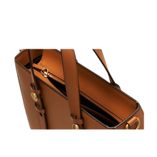 將圖片載入圖庫檢視器 LOEKA Doto 咖啡色手提托特包