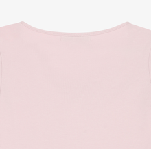 將圖片載入圖庫檢視器 CITYBREEZE 方領綁帶短袖上衣 (2色可選_粉色/黑色)