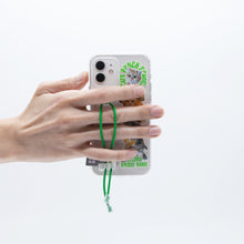 將圖片載入圖庫檢視器 SECOND UNIQUE NAME 貓貓綠色彈力指套手機殼