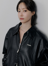 將圖片載入圖庫檢視器 CITYBREEZE 率性環保皮革口袋夾克