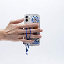 將圖片載入圖庫檢視器 SECOND UNIQUE NAME 貓貓藍色彈力指套手機殼