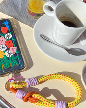 將圖片載入圖庫檢視器 MCRN 手機夾片+手腕掛繩熱情黃 組合