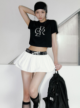 將圖片載入圖庫檢視器 CITYBREEZE 短版LogoT恤 ((G)IDLE曹薇娟同款) (3色可選_白色/黑色/粉色)