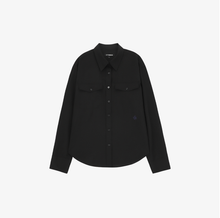 將圖片載入圖庫檢視器 CITYBREEZE 雙口袋天絲襯衫 (4色可選_黑色/白色/天空藍/檸檬黃)
