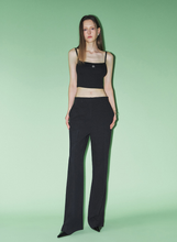 將圖片載入圖庫檢視器 CITYBREEZE 防皺西裝喇叭褲 (2色可選_黑色/炭灰色)