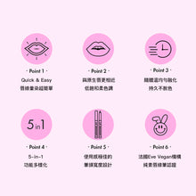將圖片載入圖庫檢視器 AMUSE Lip Smudger 唇線筆 0.5g 6色