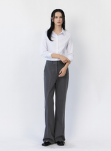 將圖片載入圖庫檢視器 CITYBREEZE 防皺西裝喇叭褲 (2色可選_黑色/炭灰色)