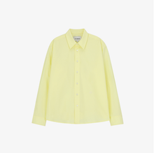 將圖片載入圖庫檢視器 CITYBREEZE 棉質寬版襯衫 (6色可選_黑色/白色/粉色/黃色/深藍色/淺藍色)