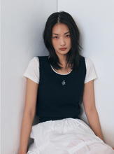 將圖片載入圖庫檢視器 CITYBREEZE 經典LOGO無袖背心 (5色可選_純白色/粉色/藍黑色/墨黑色/奶油色)