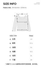 將圖片載入圖庫檢視器 CONCHWEAR 透膚羅紋捲邊上衣 6色