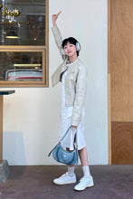 將圖片載入圖庫檢視器 FALLETT Nana Bag 丹寧牛仔肩背包