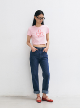 將圖片載入圖庫檢視器 CITYBREEZE 短版LogoT恤 ((G)IDLE曹薇娟同款) (3色可選_白色/黑色/粉色)