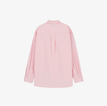 將圖片載入圖庫檢視器 CITYBREEZE 棉質寬版襯衫 (6色可選_黑色/白色/粉色/黃色/深藍色/淺藍色)