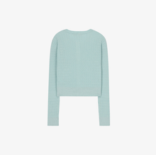 將圖片載入圖庫檢視器 CITYBREEZE 經典LOGO刺繡麻花針織上衣 (6色可選_奶油色/薄荷綠/深藍色/天空藍/黃色/灰色)