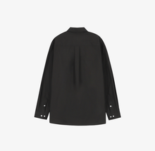 將圖片載入圖庫檢視器 CITYBREEZE 棉質寬版襯衫 (6色可選_黑色/白色/粉色/黃色/深藍色/淺藍色)