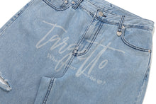 將圖片載入圖庫檢視器 TARGETTO Side Slit 設計單寧牛仔褲 (NMIXX Jiwoo同款)