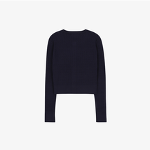 將圖片載入圖庫檢視器 CITYBREEZE 經典LOGO刺繡麻花針織上衣 (6色可選_奶油色/薄荷綠/深藍色/天空藍/黃色/灰色)