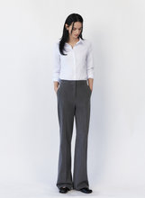將圖片載入圖庫檢視器 CITYBREEZE 防皺西裝喇叭褲 (2色可選_黑色/炭灰色)
