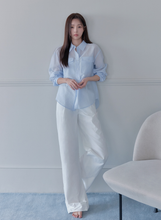 將圖片載入圖庫檢視器 CITYBREEZE 雙口袋天絲襯衫 (4色可選_黑色/白色/天空藍/檸檬黃)