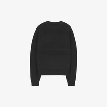 將圖片載入圖庫檢視器 CITYBREEZE LOGO燙布貼八字針織毛衣 (7色可選_象牙白/卡其色/淺綠色/天空藍/灰色/深藍色/黑色)