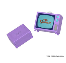 將圖片載入圖庫檢視器 SLBS 辛普森家庭經典紫色電視機造型耳機殼 Galaxy Buds2 Pro