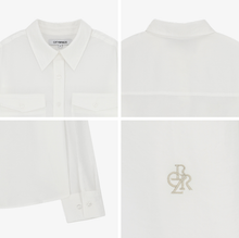 將圖片載入圖庫檢視器 CITYBREEZE 雙口袋天絲襯衫 (4色可選_黑色/白色/天空藍/檸檬黃)