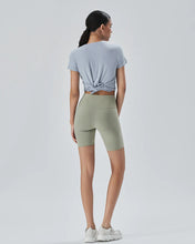 將圖片載入圖庫檢視器 CITYBREEZE ACTIVE AIRY 運動緊身五分褲 橄欖綠