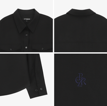 將圖片載入圖庫檢視器 CITYBREEZE 雙口袋天絲襯衫 (4色可選_黑色/白色/天空藍/檸檬黃)