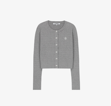 將圖片載入圖庫檢視器 CITYBREEZE 經典LOGO刺繡麻花針織上衣 (6色可選_奶油色/薄荷綠/深藍色/天空藍/黃色/灰色)