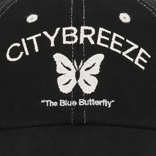 將圖片載入圖庫檢視器 CITYBREEZE 個性蝴蝶圖案棒球帽 (3色可選_黑色/深色丹寧/淺色丹寧)