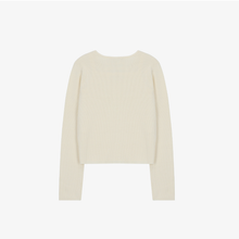 將圖片載入圖庫檢視器 CITYBREEZE 簡約綁帶兩件式針織套裝 (3色可選_黑色/橄欖綠/奶油色)