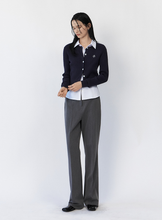 將圖片載入圖庫檢視器 CITYBREEZE 防皺西裝喇叭褲 (2色可選_黑色/炭灰色)