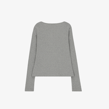 將圖片載入圖庫檢視器 CITYBREEZE 優雅網眼造型兩件式針織套裝 (3色可選_黑色/灰色/白色)