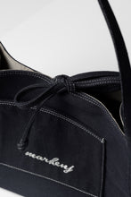 將圖片載入圖庫檢視器 MARHEN.J JEANS 蝴蝶結帆布牛仔托特包 (3色)