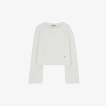 將圖片載入圖庫檢視器 CITYBREEZE 落肩寬鬆透膚針織上衣 (2色可選_黑色/白色)