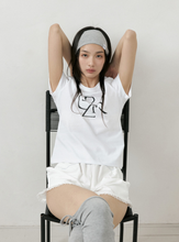 將圖片載入圖庫檢視器 CITYBREEZE 經典LOGO涼感棉質上衣 白色