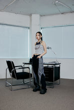 將圖片載入圖庫檢視器 TARGETTO Layered Halterneck 無袖吊帶灰色背心 (Dreamcatcher 裕賢、(G)I-DLE 小娟同款)