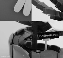 將圖片載入圖庫檢視器 PEACEMINUSONE 聯名限量積木系列「GD 818 BLOOM」