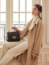 將圖片載入圖庫檢視器 LOEKA Classic Satchel 經典劍橋黑色手提包